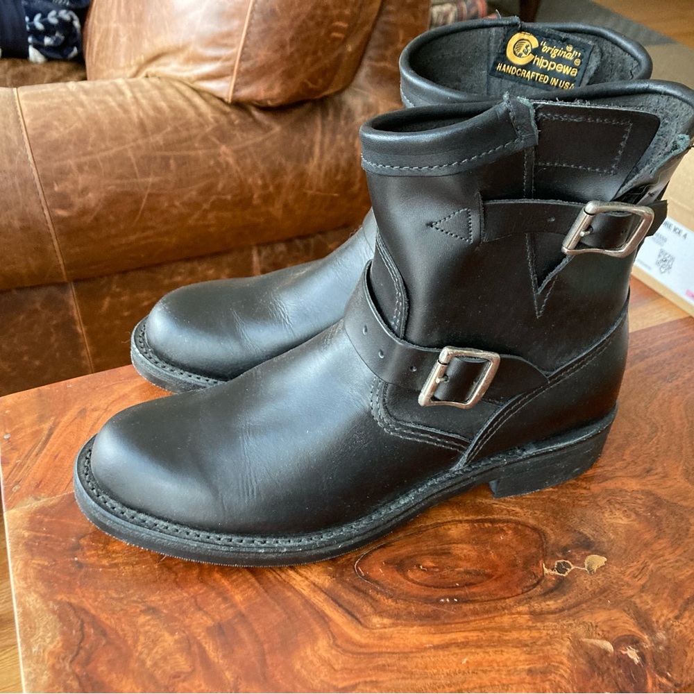 Chippewa unisex biking adjustable boots. Made in USA.